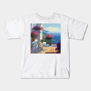 Sunny Mediterranean II Kids T-Shirt